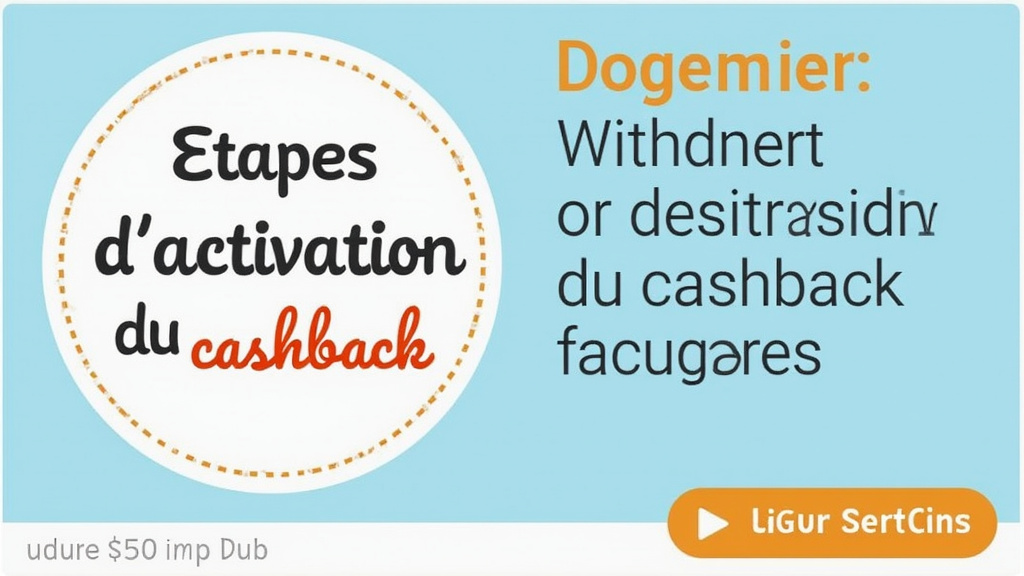 Étapes d’activation du cashback Booking sur eBuyClub