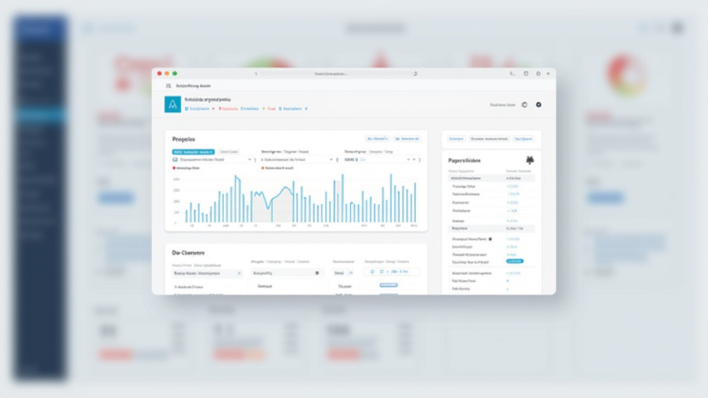 Interface de gestion budgétaire dans l