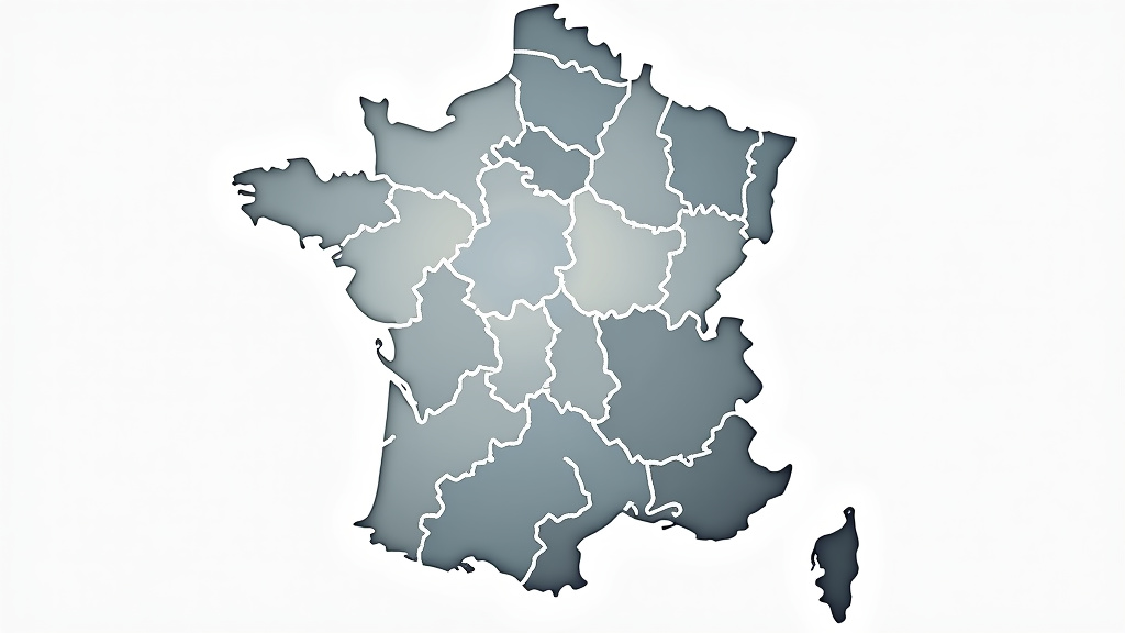Carte de France montrant les variations des taux immobiliers par région en 2026