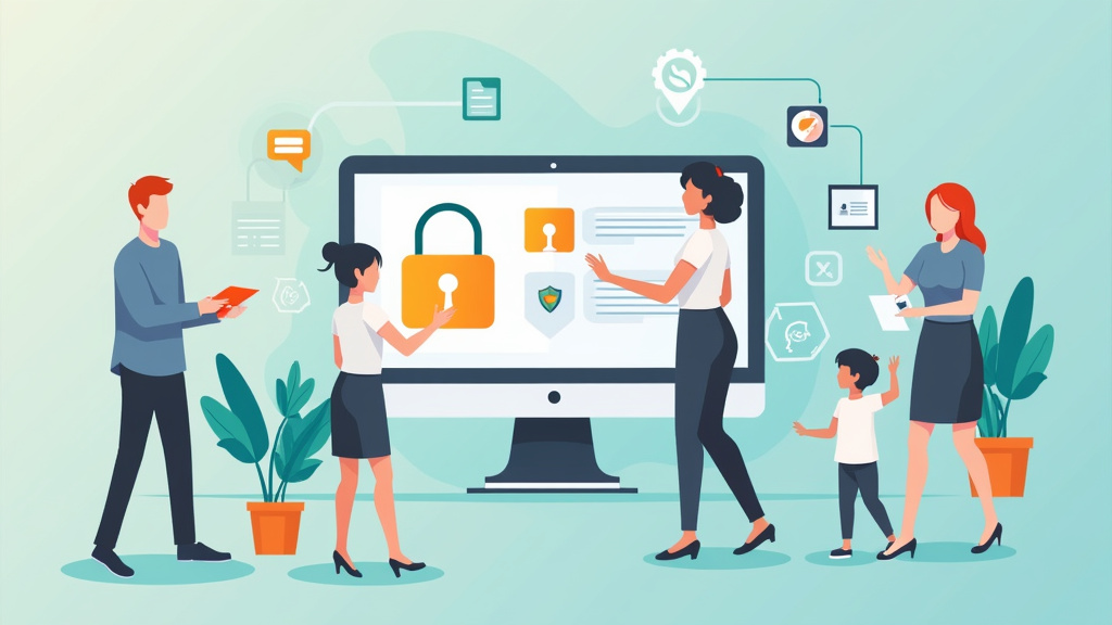 Illustration de sécurité bancaire en ligne avec authentification forte du Crédit Agricole