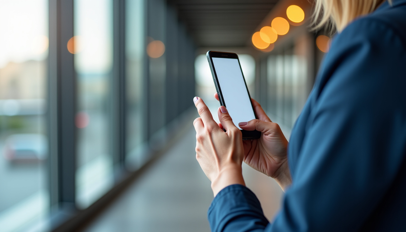 Interface d’un espace personnel CAF sur smartphone, en cours de déclaration trimestrielle des ressources