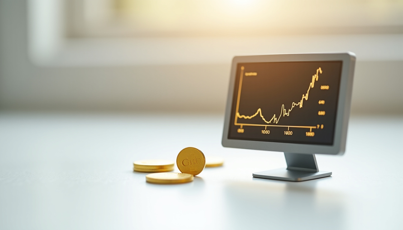 Interface d’un site de cotation en temps réel pour les pièces Napoléon 20 francs or