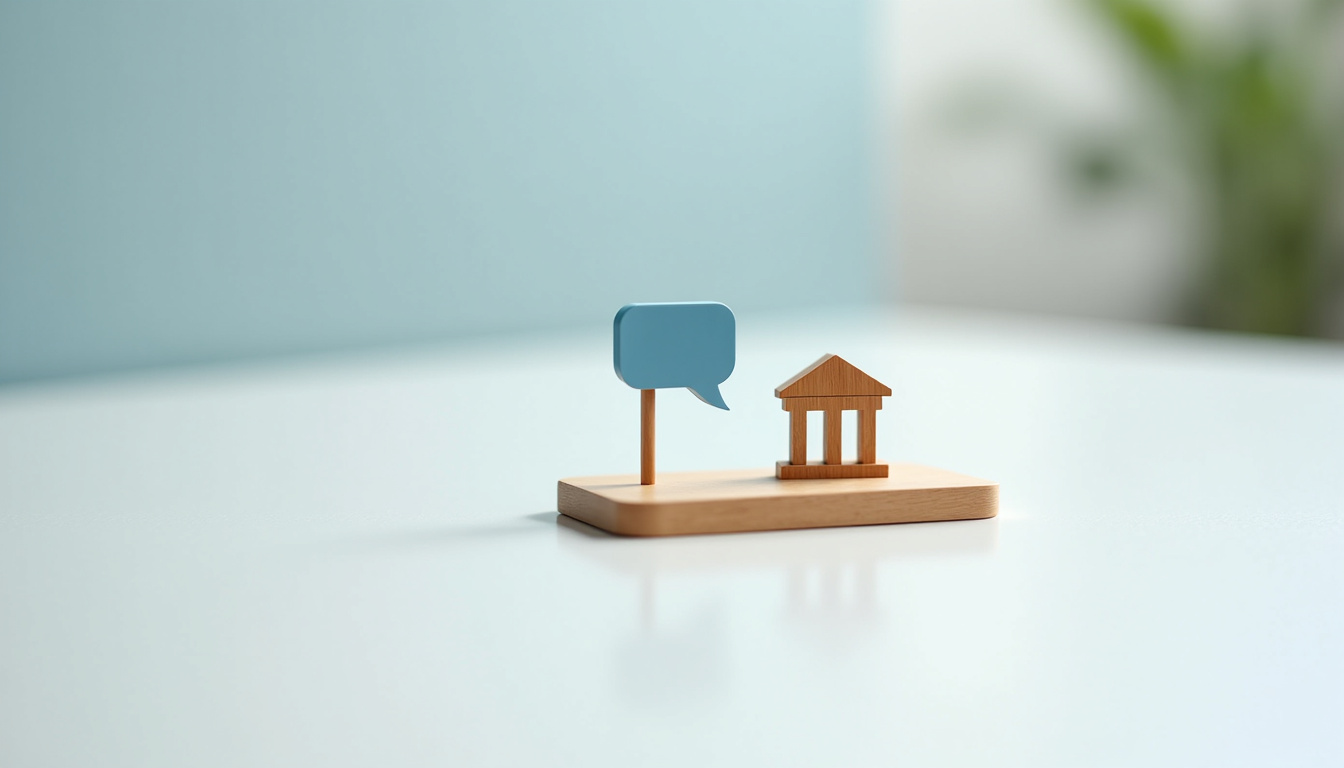 Interface montrant un message envoyé à Eliott pour obtenir des informations sur une offre bancaire