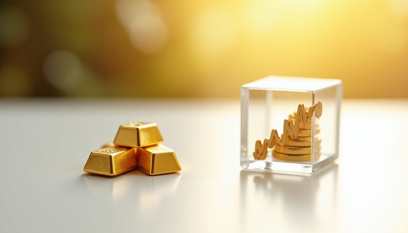 Comparaison visuelle entre différents produits financiers liés à l