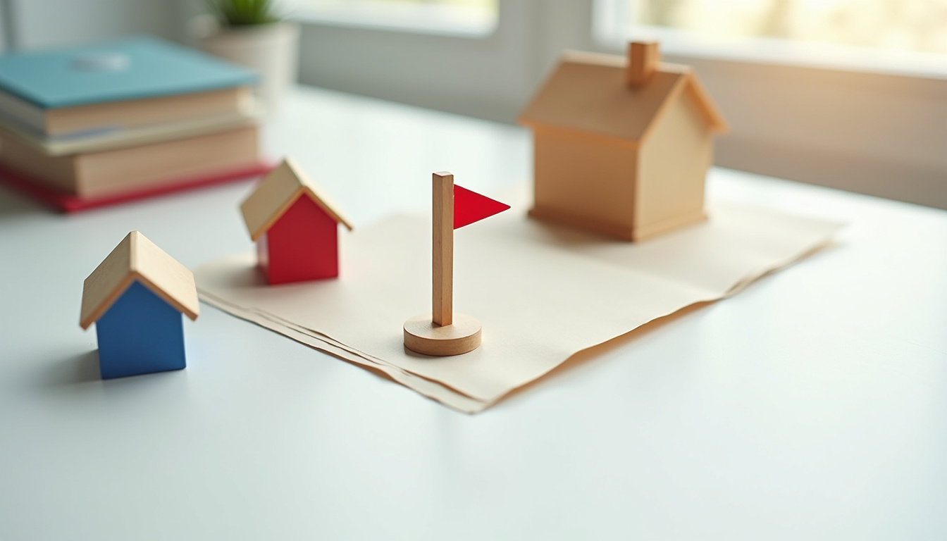 Interface de gestion locative montrant des alertes et des dossiers de candidats