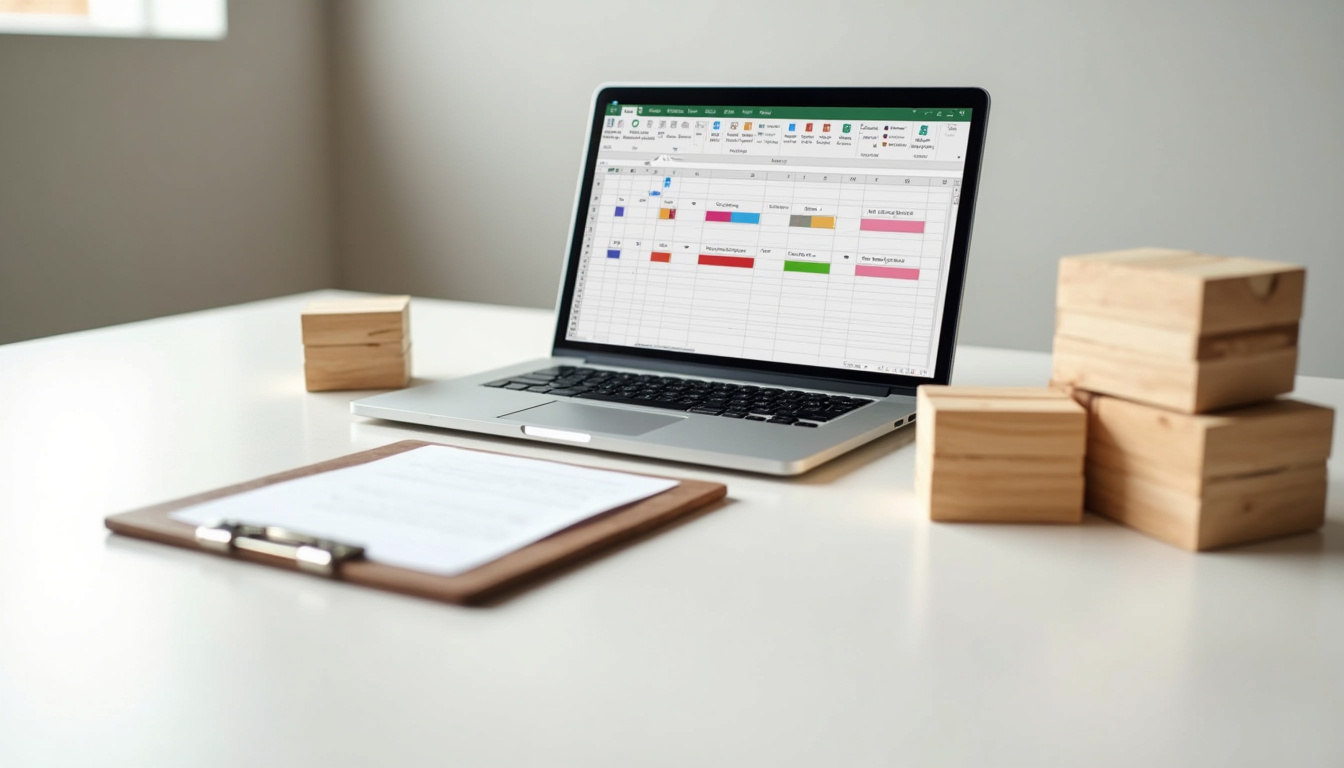 Interface du logiciel StockJMB développé sous Microsoft Excel montrant la gestion des entrées et sorties de stock