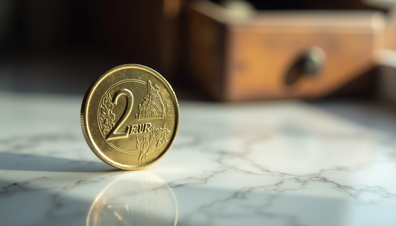 Pièce de 2 euros monégasque de 2007 à l