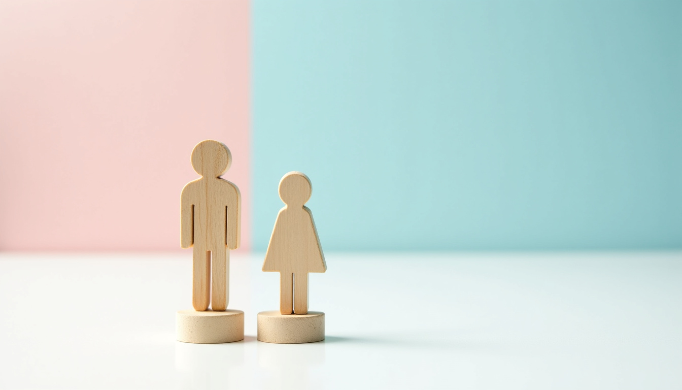 Représentation des écarts salariaux entre hommes et femmes en France