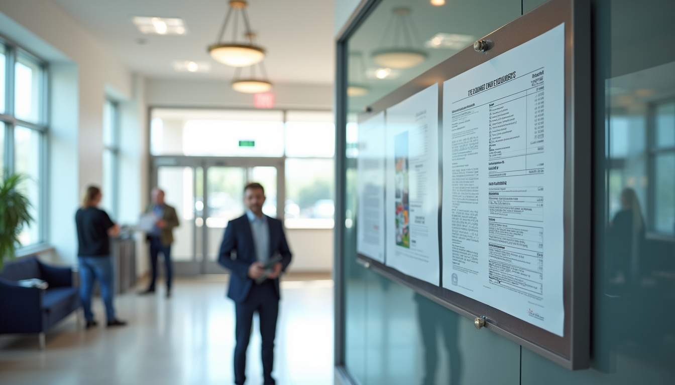 Affichage du budget communal dans la mairie, accessible aux citoyens