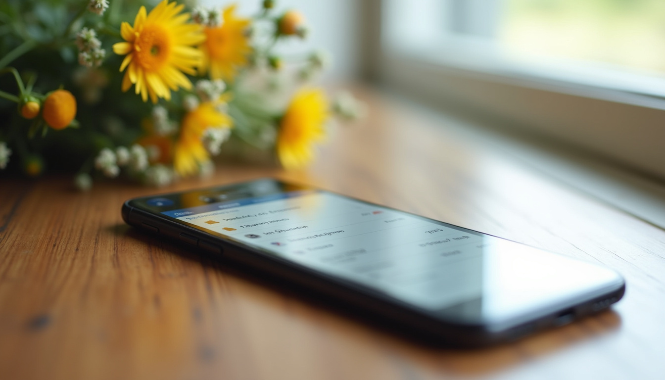 Affichage des arrivées officielles et rapports PMU en temps réel sur l'écran d'un smartphone