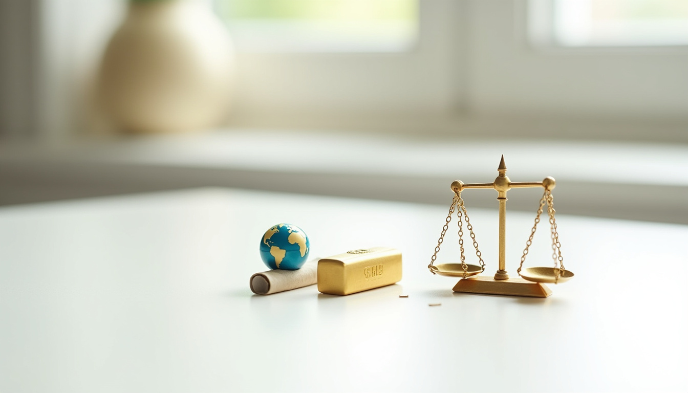 Infographie illustrant les principaux facteurs influençant le prix de l’or: inflation, taux d'intérêt, dollar, géopolitique