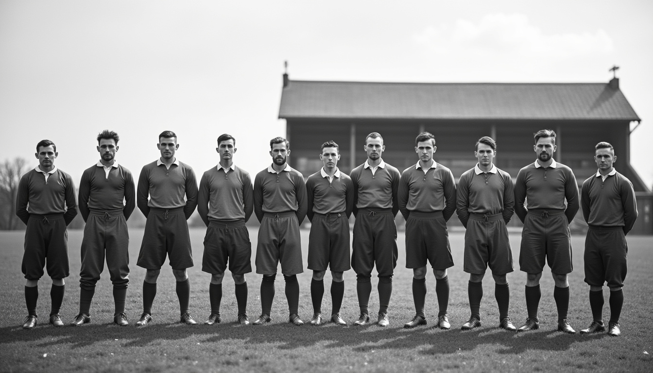 Photo historique du Cercle athlétique messin en 1919