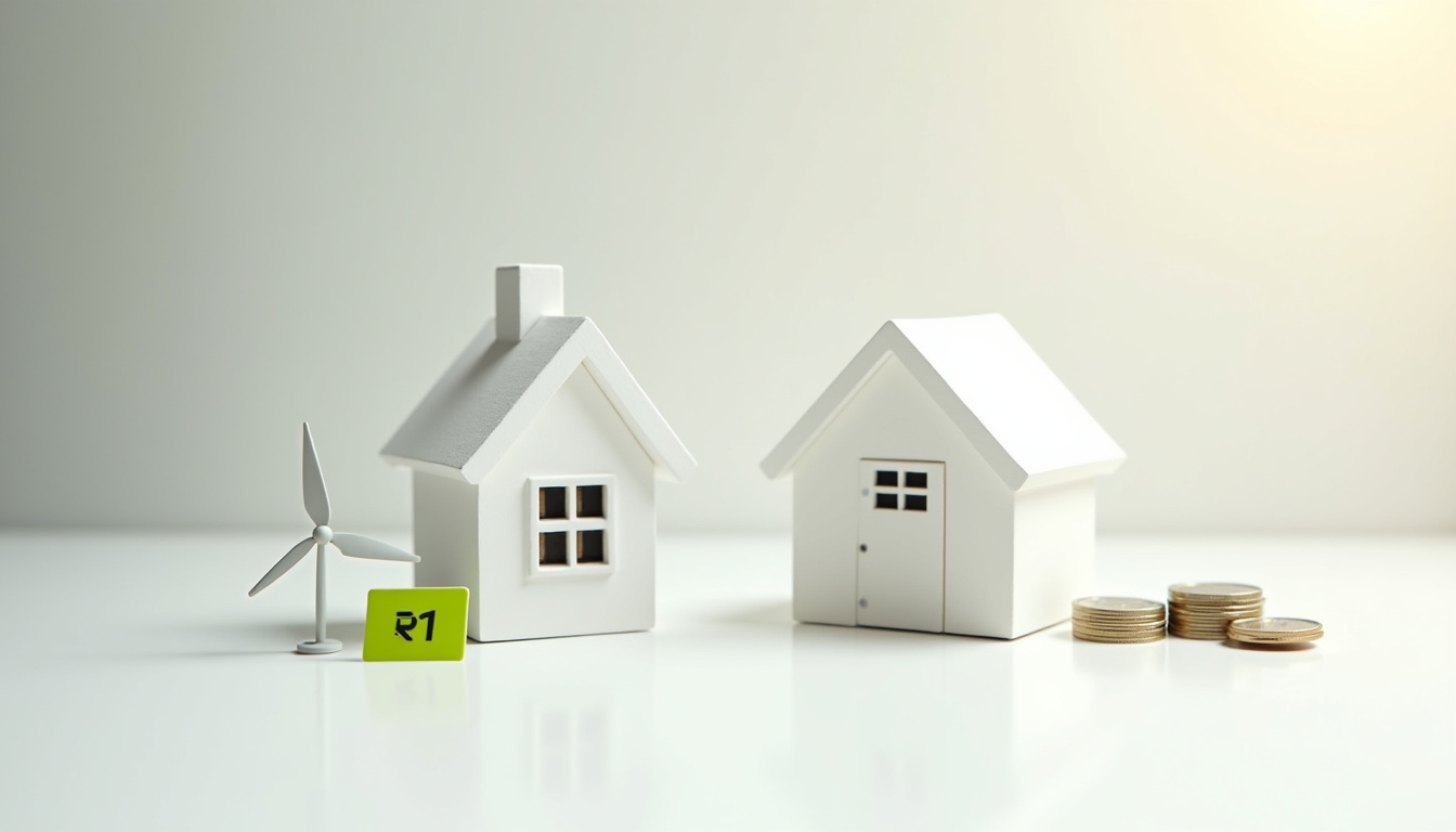Infographie illustrant les principales tendances du marché immobilier en France en 2026: prix, DPE, télétravail, investissement locatif