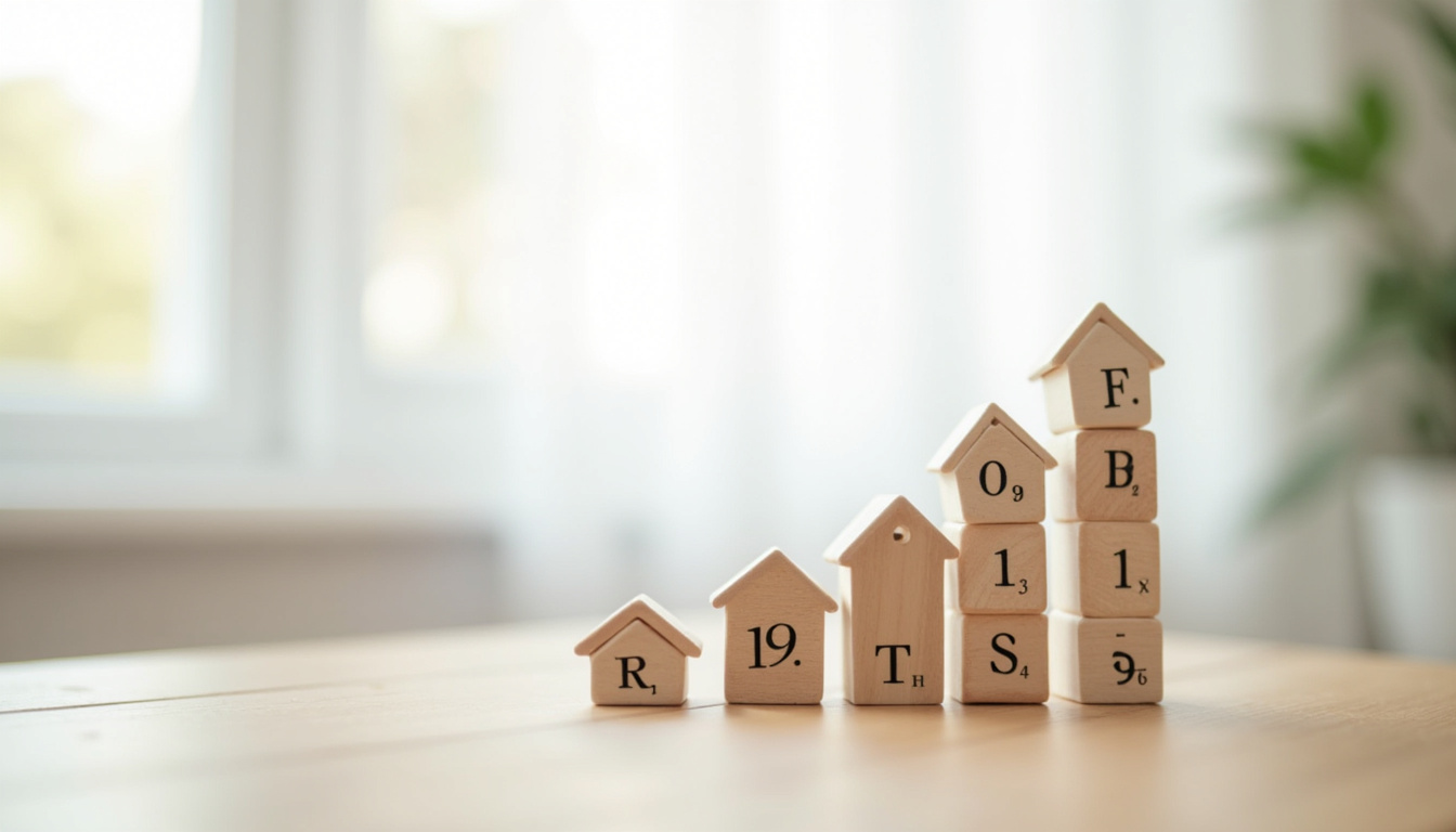 Graphique montrant l'évolution des taux immobiliers en France en 2026 selon la durée du prêt